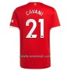 Camiseta de fútbol Manchester United Edinson Cavani 21 Primera Equipación 2021/22 - Hombre